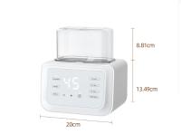Calientabiberones GL | Esterilizador de biberones | Calentador y desgelador rápido 8 en 1 con Pantalla de control precise DE LA TEMP para la leche maternal SO - details 2