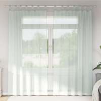 vidaXL Cortinas de gasa con trabillas 2 uds 140x245 cm en color Rosa claro/Arena/Morado y más | protección solar decorativa para ventanas hogar oficina dormitorio fácil de instalar - details 10