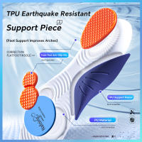 Almohadillas De Deporte Para Hombres Antiolor Con Arco Completo Y Talón Elástico Tecnologíaincluso Para Calzar Zapatos - details 5
