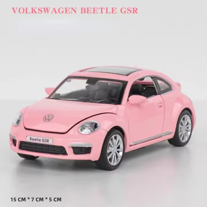 Coche De Metal Aleación Modelo De Simulación Alta Beetle GSR 1:32 Juguete Para Niños Colección Regalos A134 Para Adolescentes Y Adultos - 1