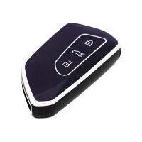 Funda De Llave De Coche TPU Para VW Volkswagen Golf 8 MK8 ID.3 ID.4 Cupra Skoda Octavia A8 SEAT Leon MK4 Formentor Tarraco Blanco Morado Negro Gris - details 10