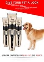 Kit De Peluquería Profesional Para Mascotas: Afeitadora Eléctrica Para Perros Y Gatos Set De Corte De Cabello Fácil De Uso - details 4