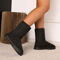 Botas De Nieve Para Mujer Talla Grande 44 Botines De Invierno Impermeables Y Cálidos Con Plataforma Casual Slip on 2024 Moda - details 6