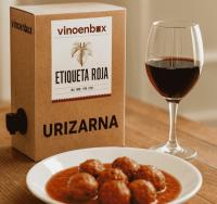 Vino Tinto Etiqueta Roja en bag in box 5 litros - Vinoenbox.com - Urizarna - details 1