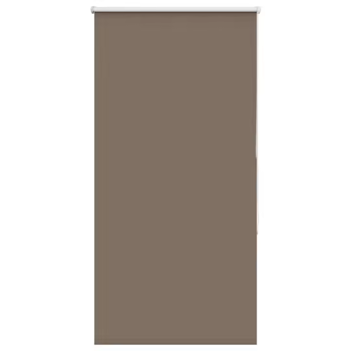 Estor Enrollable Opaco Color Café 80x130 cm Tela Ancho 75,7cm - 1