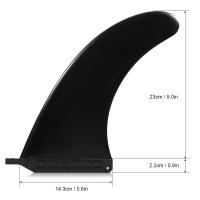 SUP Fin De Un Solo Pie Para Tabla De Surfeo Y Balsa Longboard Nylon Tamaños Variados 6.5'' / 7.5'' / 8'' / 9'' / 10'' Unisex - details 18