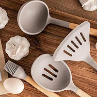 Juego de utensilios de cocina de silicona de 11 piezas, utensilios de cocina resistentes al calor, utensilios de cocina antiadherentes - details 1