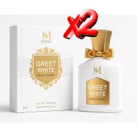 2 UNIDADES Greet White Eau de Parfum pour femme 100ml Montage Brands Fragancia inspirada en otros perfumes Perfume Mujer - details 1