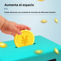 Caja De Ahorro Mini Banco Retro ATM Caja De Dinero Con Contraseña Automática Para Monedas Y Billetes Caja De Seguridad Regalo De Navidad - details 7