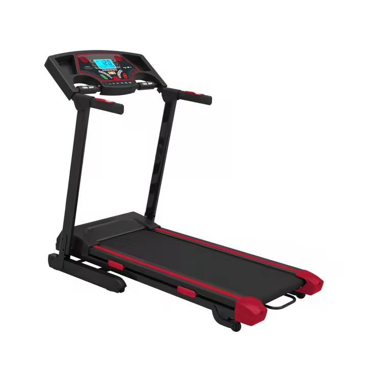 Cinta de Correr 2 HP con Inclinación Automática y Plegable Trébol Advance Roja - 1