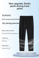 Pantalones Deportivos Casuales De Seda De Hielo Para Hombres Alta Calidad Absorción De Sudor Secado Rápido Para Running Fitness Natación Playa - details 4