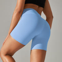 Women Sports Short Yoga Legging Shorts Squat Proof High Waist Fitness Tight Shorts Quick Drying Cycling Workout Gym Shorts - details 11