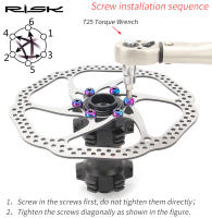 Tornillos De Bicicleta De Titanio M5X10mm T25 Para Freno De Disco Shimano 160mm 180mm 203mm Riesgo 10 Piezas Herramientas De Reparación De Bicicletas - details 5