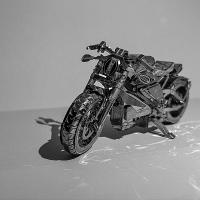 Kit De Modelos De Rompecabezas 3D De Metal Para Motocicleta DIY Puzle Láser Juguete Para Niños Material De Metal - details 3
