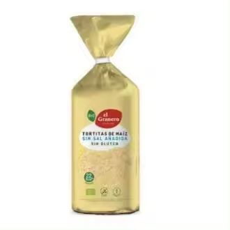 TORTITAS DE MAIZ sin sal 130gr. BIO SG - 1