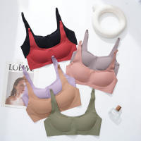 Sujetadores Sin Costuras Para Mujer Invisible Push up Sin Alambre Sujetador Suave De Noche Lencería Deportiva Para Niñas - details 0