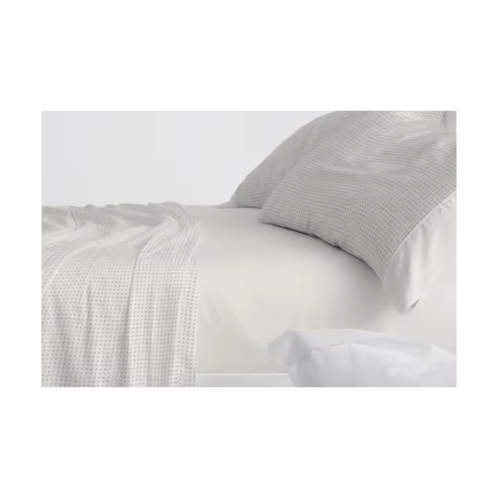 Juego de Sábanas Burrito Blanco de Algodón | Suaves y Duraderas - 1