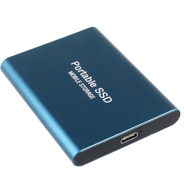 "SSD External USB 3.1 Type-C 1050 MB/s Certificación IP65 Antichicken/Agua NVMe para Gaming y Fotografía Incluye Funda EVA y Cargador Solar Envío 24H Free España" - 1