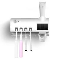Estéril De Cepillos De Dientes Solar Ultravioleta Montado En La Pared Con Portador Automático Y Accesorios De Baño - details 5