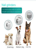 Cortapelos eléctrico para perros, cortadora de pelo silenciosa profesional, recargable por USB, para mascotas - details 4
