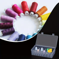 Caja De Coser Portátil Con 42 Hilos Y Gran Capacidad Para Agujas Y Hilo Organizador De Manualidades DIY Caja De Costura a Mano - details 0