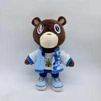 Muñeco De Peluche Kanye 30CM De Alta Calidad Juguete Suave Para Niños Regalo De Cumpleaños Dibujito Famoso Peluche Unisex - details 1