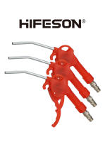 Pistola De Aire Aéreo Pneumática Bocina Limpiador Con Conector EU 1/4" Port Duster De Pulverización Para Limpieza De Vehículos - details 0