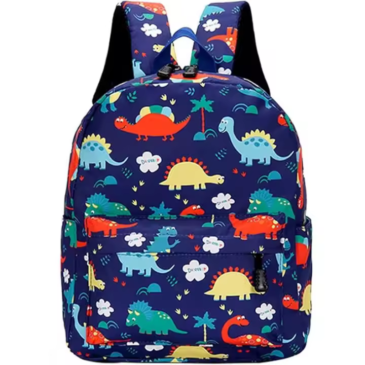 Niños bolsas escolares para niños-Dinosaurio impermeable lindo ligero Kindergarten mochila niñas - 1