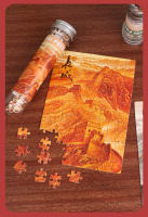 Rompecabezas De Papel 108 Piezas Paisajes Famosos De China La Gran Muralla Ciudad Patrimonio Cultural Beijing Juego De Tablero Educativo Souvenir De Viaje - details 5