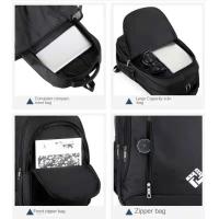 Mochila Multifuncional Para Hombres Impermeable Con Compartment Para Portátil Mochila Casual Para Negocios Y Estudio - details 2