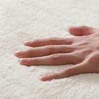 Alfombra de terciopelo moderna y creativa de forma irregular, alfombra interior antideslizante solo lavado a mano, alfombra que no se desprende - details 5