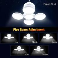 Lámpara De Camping Solar Impermeable Con Luz De Fútbol Y USB Recargable Bombilla LED Plegable Para Emergencias Lámpara De Pesca Ideal Para Tienda De Campaña Jardín Hogar Coche Fiesta - details 11