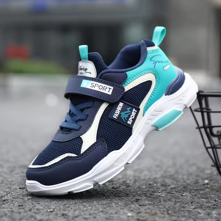 Zapatos Para Niños Transpirables Y Antideslizantes Zapatillas De Primavera Otoño Para Niños De 7 a 13 Años Moda Infantil - 1