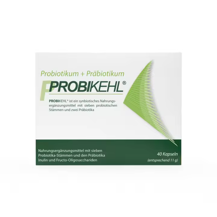 PROBIKEHL 40 Cápsulas Sanum. 7 CEPAS PROBIÓTICAS  INULINA  FOS - 1
