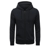 Sudadera De Capucha Tendencia Para Hombre Estilo Retro Harajuku Color Sólido Alta Calidad Chaqueta Streetwear Cierre De Cremallera Casual Suelta Ropa - details 5