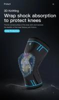 1 PCS Protección De Rodilla Para Fitness Baloncesto Voleibol Correr Y Deportes Soporte De Primavera Adecuado Para Varios Escenarios - details 4