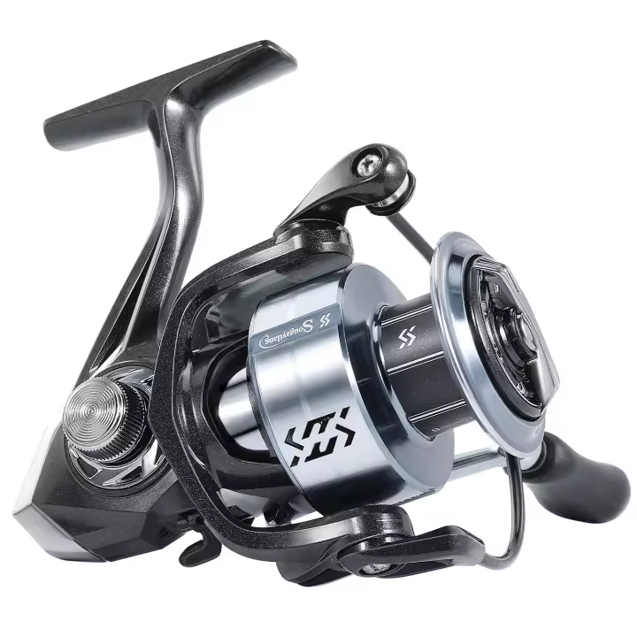 Carrete De Pesca Giratorio Sougayilang Resistente a La Corrosión Con Bobina De Aluminio Ratio De Engranajes 5.0:1 Para Nueva Experiencia De Pesca - 1