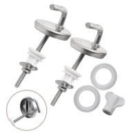 Juego De 2 Tornillos Ajustables Para Asiento De Inodoro Acero Inoxidable Parte Del Tapa De Inodoro Herramienta Manual Para El Hogar - details 19
