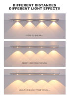 Luz Nocturna LED Con Sensor De Movimiento Wireless Ultra Delgada Para Cocina Armario De Dormitorio Iluminación Interior USB Para Refrigerador De Vino - details 6