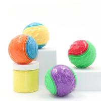 Juguetes Interactivos Para Perros 6Pcs Bolas Sonoras De TPR Masticables Resistentes Mordedor Para Limpieza De Dientes Suministros Para Mascotas - details 2
