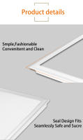 Luz De Panel LED Ultra Delgada Y Energía Eficaz 30*30*3cm 21W Para Oficina Y Cocina 220V Luz De Techo Cuadrada Brillante Para Ambientes - details 7