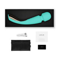 Lelo Masajeador SMART WAND™ 2 Large Aqua - 10 Patrones de Masaje - Carga Duradera y Control Estable - details 1