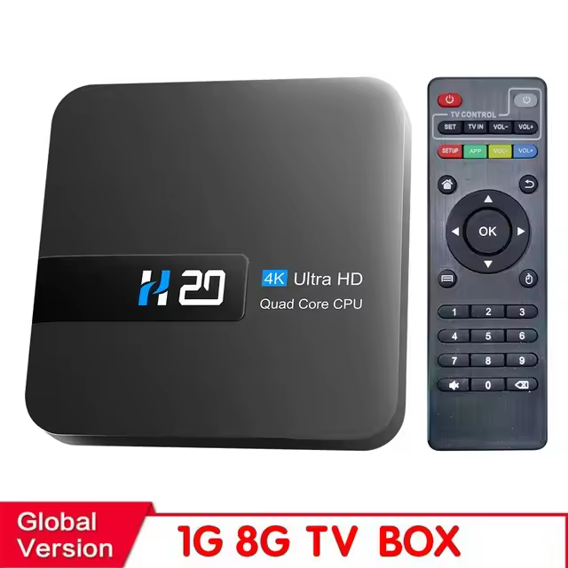 HONGTOP H20 Smart TV Box Android 10.0 2GB 16GB 4K HD H.265 Media Player TV Box Android 3D Play Store Muy Rápido 1080P Set Top Box - 1