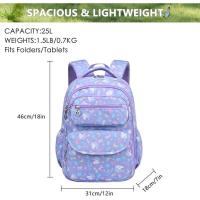 Mochila Niña Niño 7-12 Años para Mochila Escolar Mochilas Escolares Adolescentes Mochila Infantil Impermeable Multicompartimento Cómodo y Transpirable Mochilas Primaria - details 1