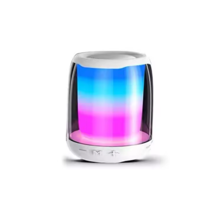 Mini Altavoz De música con Bluetooth, Pantalla Completa, Efecto De Iluminación Colorido, Audio Pequeño - 1