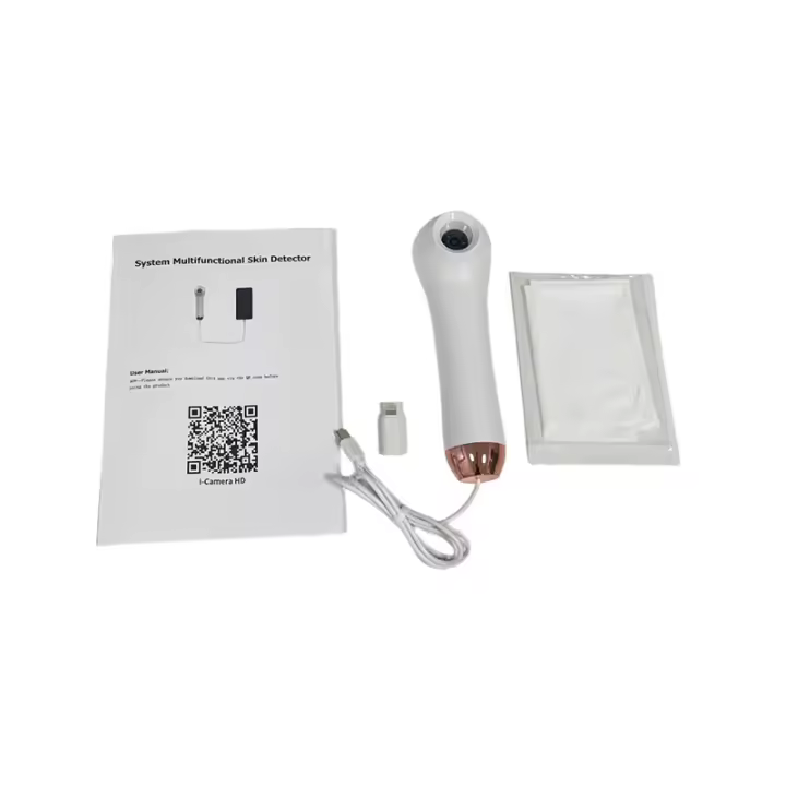 Detector De Cabello Y Piel HD 2025 Analizador Profesional De Vello Corporal Y Capilar Magnificador De Análisis No Recargable Para Pruebas De Piel Y Facial - 1