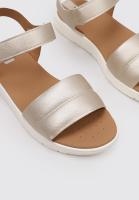 Geox D DANDRA C Sandalias Planas Mujer Dorado - details 2
