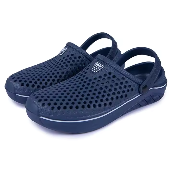 Zapatillas De Taconete Bajo Para Hombre Y Mujer Sandalias De Plataforma Cómodas Para Verano Uso En Jardín Playa Y Hogar Material EVA - 1