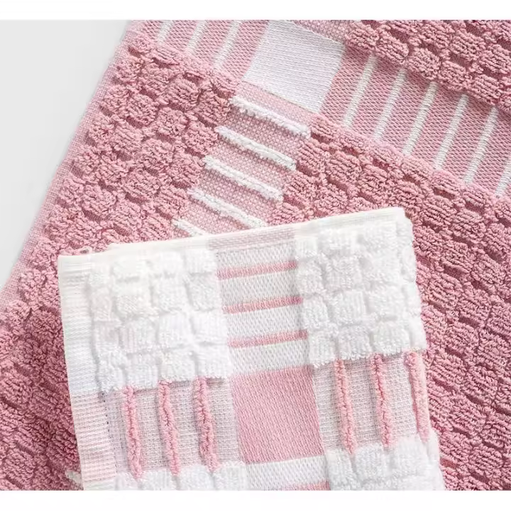 TEXTURA Set 2 trapos Sam color rosa - 1