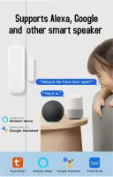Sensor De Puerta WiFi Tuya Sensor De Ventana Inteligente Control Remoto Por Alexa Google Home App Smart Life Compatible Con Smart Home - details 10